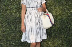 Bridget Moynahan attends day 3 of the 2018 tennis US Open on Arthur Ashe stadium