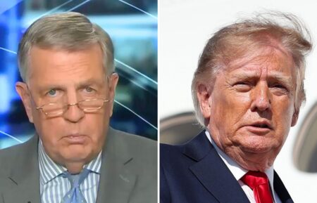 Brit Hume and Donald Trump