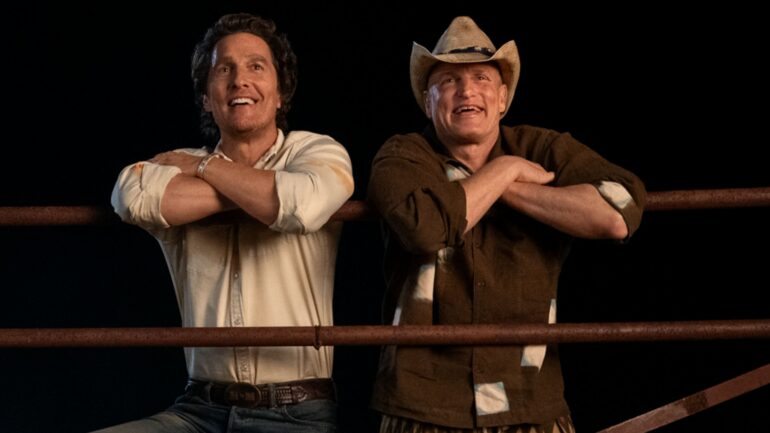 Matthew McConaughey and Woody Harrelson in 'Brothers'