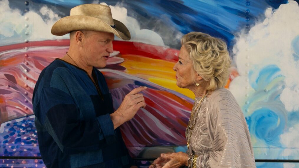 Woody Harrelson and Holland Taylor in 'Brothers' Season 1
