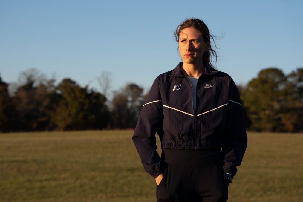 Perry Mattfeld in 'Chad Powers' Season 2
