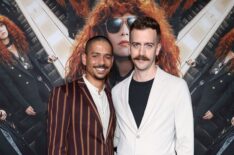 Charlie Barnett and Drew Bender attends Netflix's 'Russian Doll' Season 2 Premiere at The Bowery Hotel on April 19, 2022 in New York City.