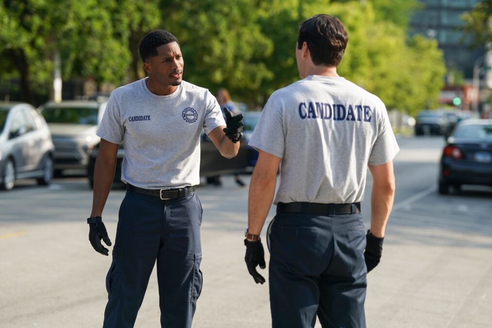 Da'Vinchi as Marcus Burke — 'Chicago Fire' Season 15 Premiere "New Blood"
