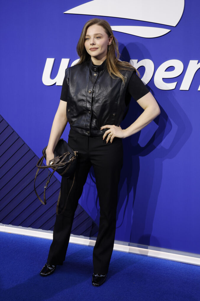 Chloe Grace Moretz attends day twelve of the 2026 US Open, a Grand Slam tennis tournament held at the USTA Billie Jean King National Tennis Center