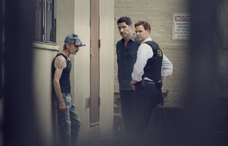 Charles Baker as Keith Truman, Tom Ellis as CIA Case Officer Colin Glass, and Nick Gehlfuss as Special Agent Bill Goodman — 'CIA' Season 2 Premiere
