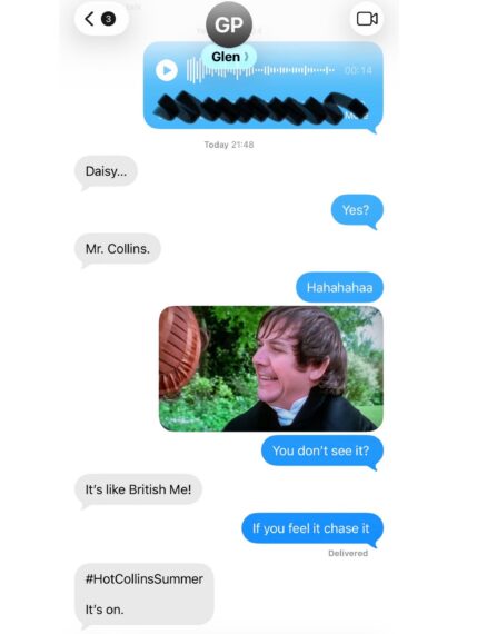Daisy Edgar Jones' text messages with Glen Powell