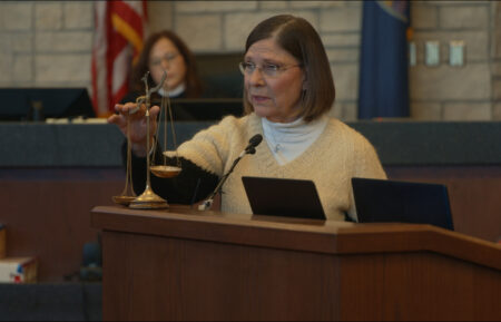 Dana Chandler in court, as seen in 'A Killer Story'
