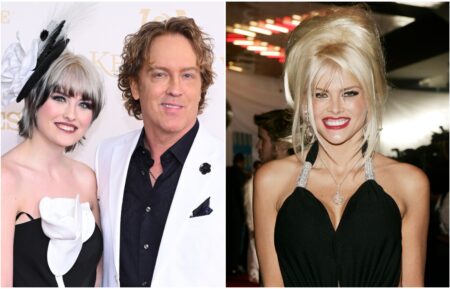 Dannielynn Birkhead and Larry Birkhead; Anna Nicole Smith
