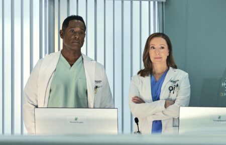 Blair Underwood as Ben, Molly Parker as Amy — 'Doc' Season 3