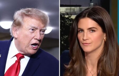 Donald Trump and Kaitlan Collins