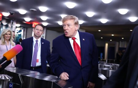 US President Donald Trump arrives for the 81st United Nations General Assembly at the United Nations Headquarters in New York, on September 22, 2026