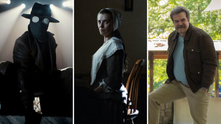 Nic Cage, Betty Gilpin, David Harbour