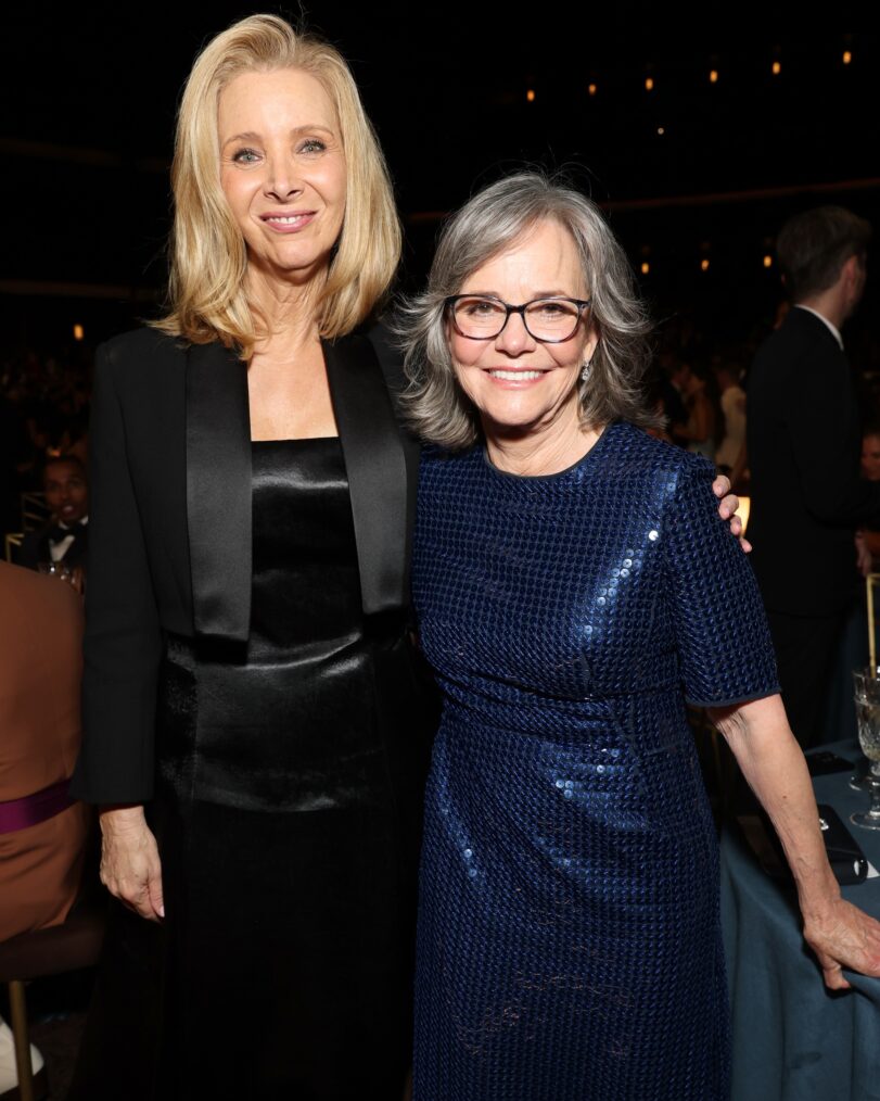 Lisa Kudrow and Sally Field attend the 78th Primetime Emmy Awards held at the Peacock Theater on September 14, 2026.