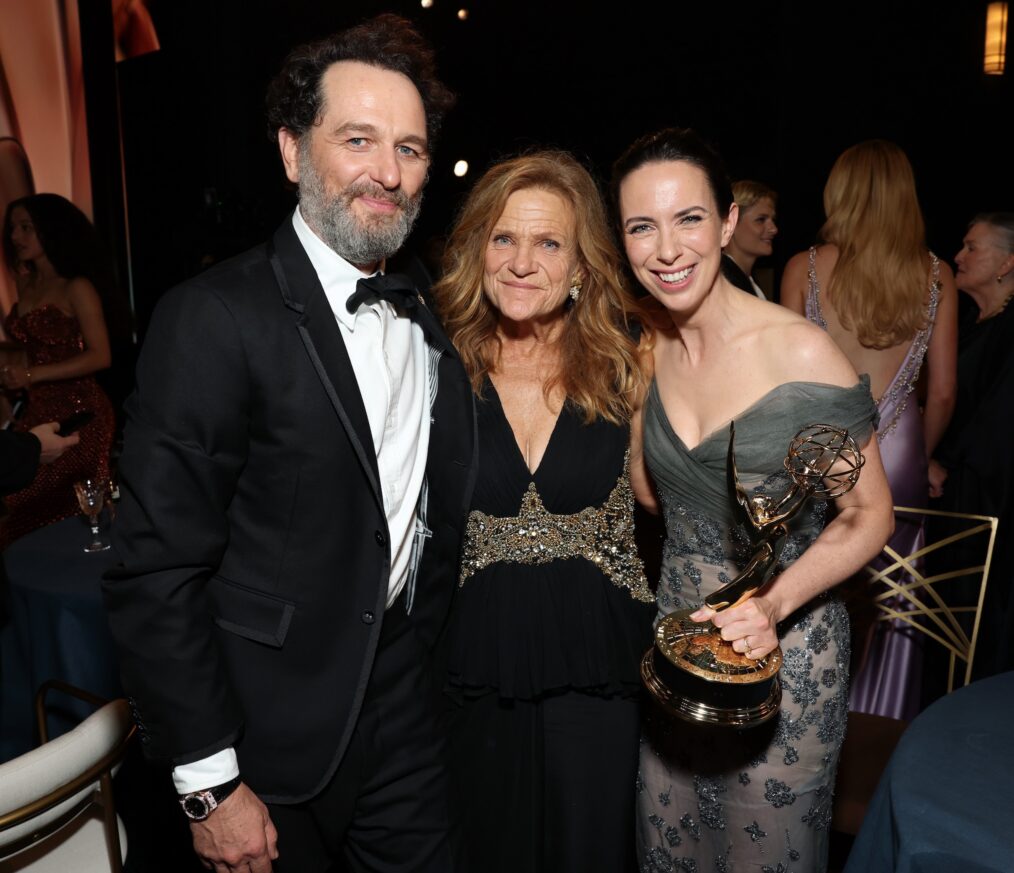 Matthew Rhys, Dale Dickey and Kate O'Flynn attend the 78th Primetime Emmy Awards held at the Peacock Theater on September 14, 2026.
