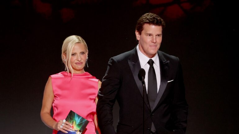 Sarah Michelle Gellar & David Boreanaz Shade Failed ‘Buffy’ Reboot During Emmys Reunion