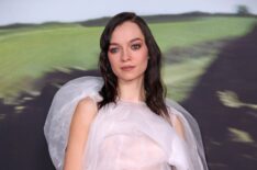 British actress Esme Creed-Miles attends the Berlin premiere of 'Sense & Sensibility' (Sinn und Sinnlichkeit) at Delphi Filmpalast on September 21, 2026 in Berlin, Germany.