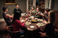 Parker Young, Ed Weeks, Rose Abdoo, Tristan Michael Brown, Shylo Molina, Allegra Edwards, and Helen J. Shen in 'Eternally Yours'