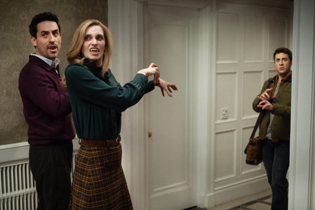 Ed Weeks, Allegra Edwards, and Jaren Lewison in 'Eternally Yours'