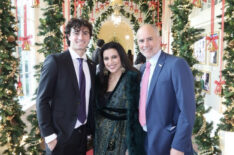 Ezra Frech with his parents