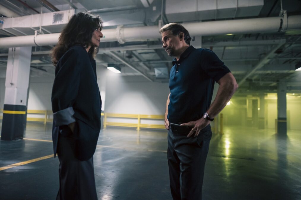 Necar Zadegan as Deputy Chief of Station Nikki Reynard and Jeremy Sisto as Assistant Special Agent in Charge Jubal Valentine — 'FBI' Season 9 Premiere