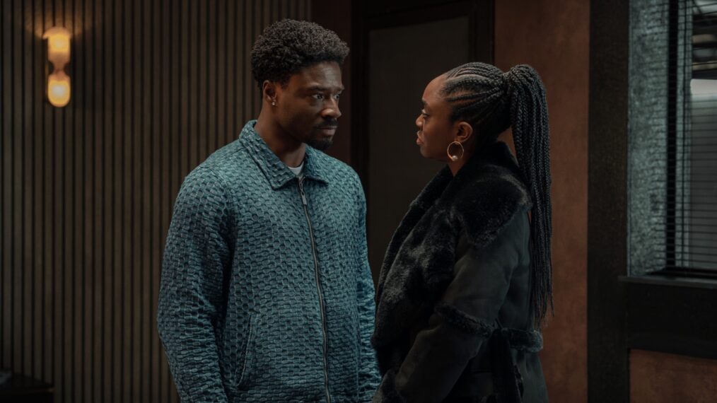 Charles Babalola (“Ezekiel ‘Zeek’ Marshall) and Anita-Joy Uwajeh (“Cebella ‘Cece’ Marshall”) — 'Fightland' Season 1 Finale