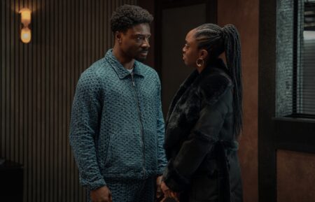Charles Babalola (“Ezekiel ‘Zeek’ Marshall) and Anita-Joy Uwajeh (“Cebella ‘Cece’ Marshall”) — 'Fightland' Season 1 Finale