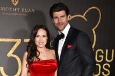 Emily Alatalo and Franco Lo Presti attend the 33rd annual Movieguide Awards Gala at AVALON Hollywood on February 06, 2026 in Los Angeles, California.