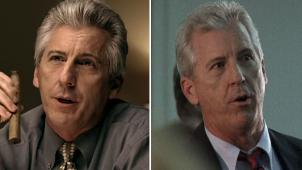 Marco Perella as a booster in 'Friday Night Lights' (2004) and as as a "big shot" in 'Friday Night Lights' (2006)