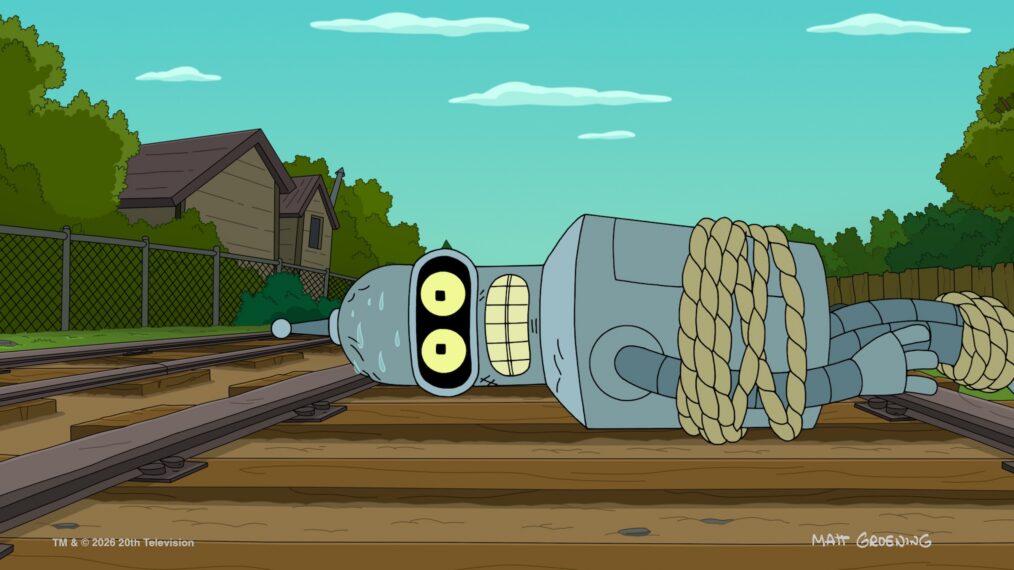 FUTURAMA - "Final Ending: The Last Conclusion" - Fry and his brother sneak into a PG-13 movie as kids... with shocking consequences for the future. (Disney/Matt Groening)FUTURAMA