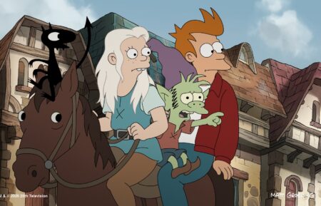 FUTURAMA - "A New New York Yankee in King Elfo’s Court" - A time-machine failure sends Fry sideways in time to a medieval land. (Disney/Matt Groening) FUTURAMA