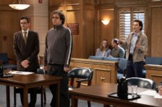 Mark Saul, Dougie Baldwin, and Montana Jordan in 'Georgie & Mandy's First Marriage' Season 3