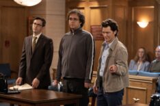 Mark Saul, Dougie Baldwin, and Montana Jordan in 'Georgie & Mandy's First Marriage' Season 3