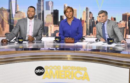 Michael Strahan, Robin Roberts, George Stephanopolous