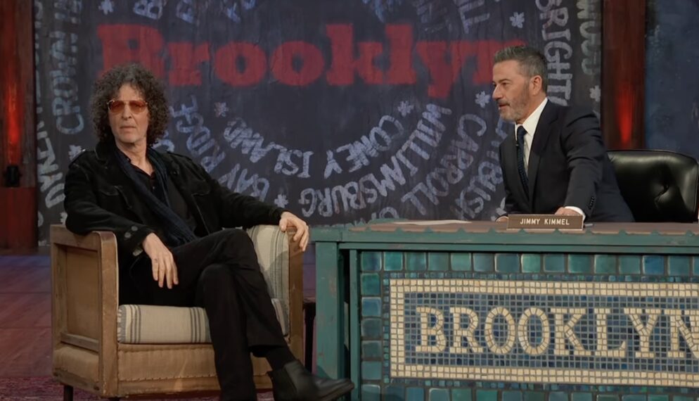 Howard Stern and Jimmy Kimmel