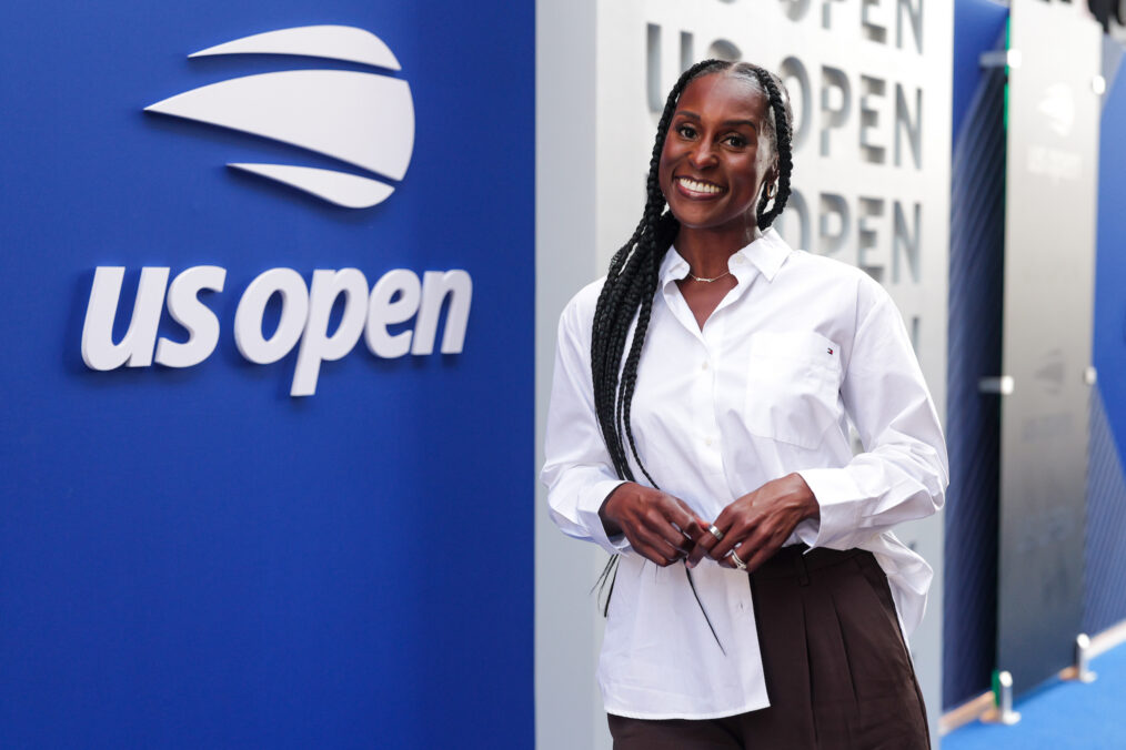 Issa Rae on the Blue Carpet during Day Eleven of the 2026 US Open