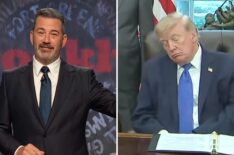 Kimmel Gives Trump New Nickname After President Falls Asleep Again in Meeting