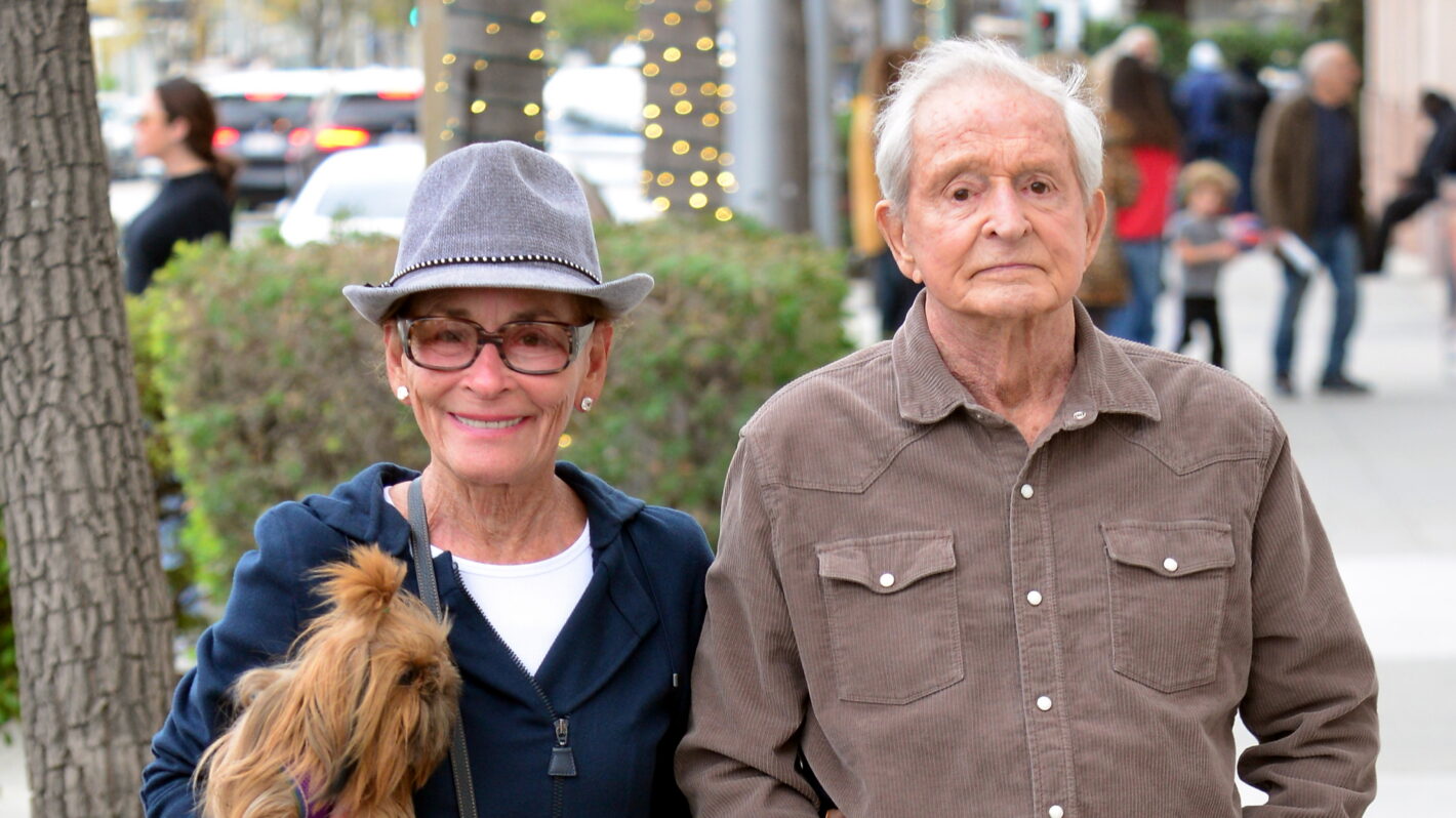 Judge Judy Sheindlin and Jerry Sheindlin are seen on December 17, 2022