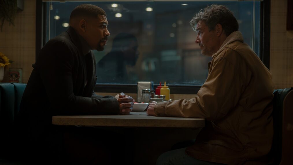 Aaron Pierre and Kyle Chandler for 'Lanterns' Season 1