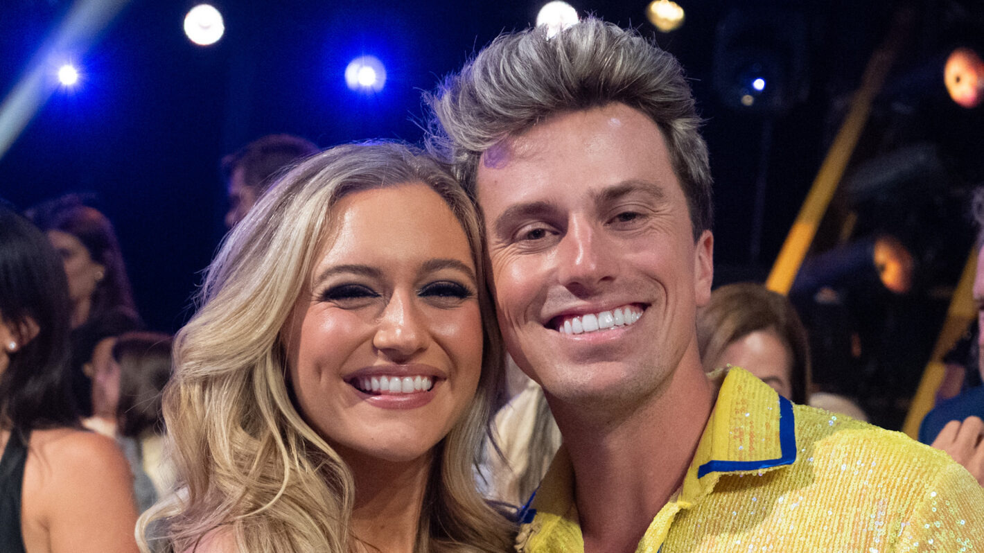Maggie Sajak Supports Jackson Olson at 'DWTS' Premiere
