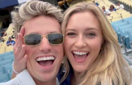 Jackson Olson with girlfriend, Maggie Sajak