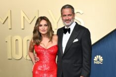 Mariska Hargitay and Peter Hermann at the 2026 Emmys