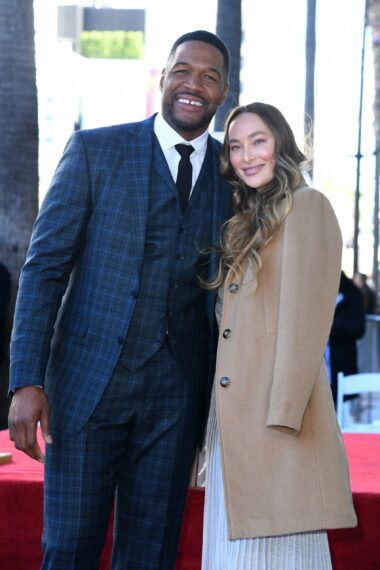 Michael Strahan and Kayla Quick
