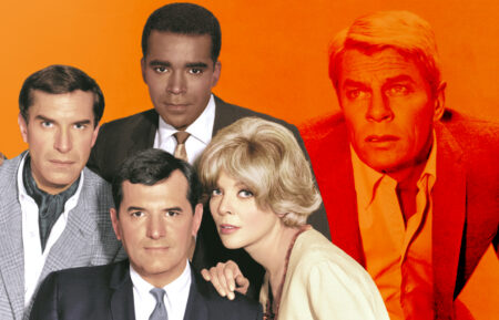 MISSION: IMPOSSIBLE, (clockwise from bottom): Steven Hill, Martin Landau, Barbara Bain, Greg Morris, 'Pilot', (Season 1, ep. 101, aired September 17, 1966), 1966-73.