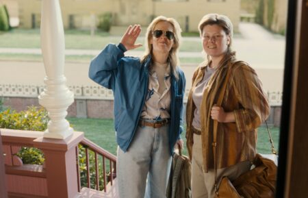 Monster: The Lizzie Borden Story. (L to R) Sarah Paulson as Aileen Wuornos, Jessie Lee as Shelby in episode 406 of Monster: The Lizzie Borden Story.