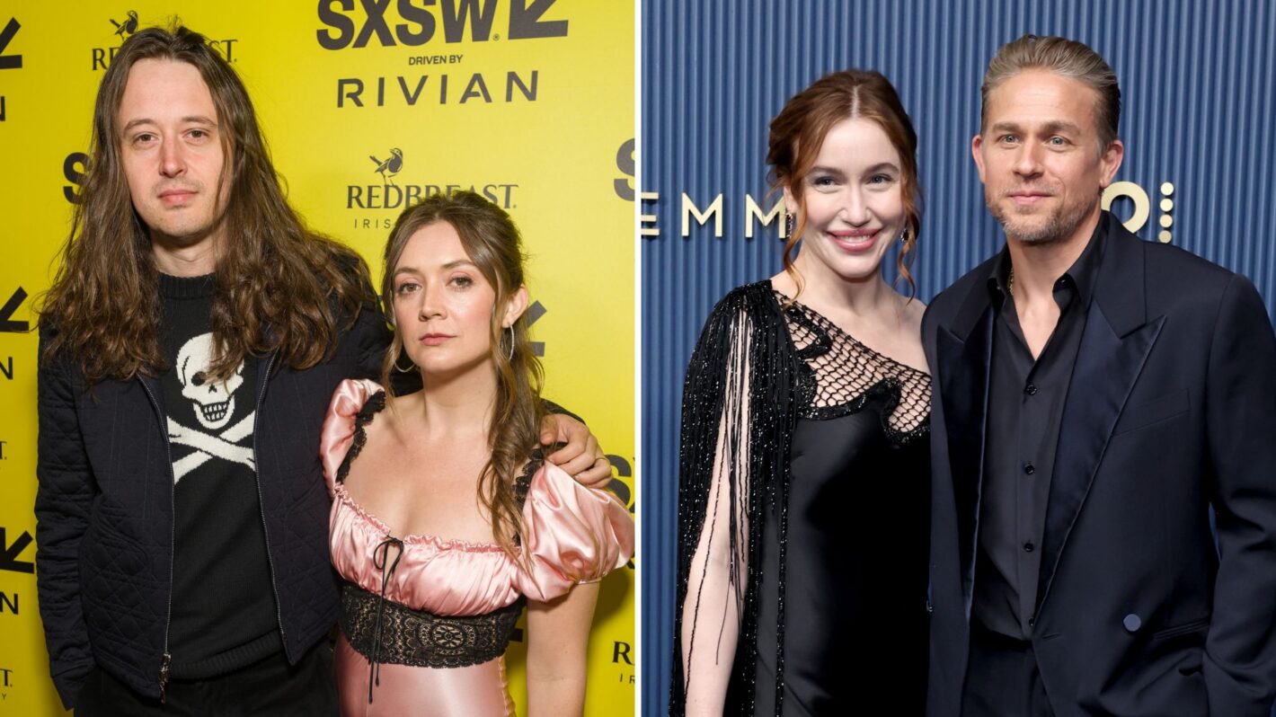 Billie Lourd and Austen Rydell at the The Pirate King during the 2026 SXSW Conference and Festivals at State Theatre on March 16, 2026 in Austin, Texas; Morgana McNelis and Charlie Hunnam arrive to the 78th Primetime Emmy Awards held at the Peacock Theater on September 14, 2026.
