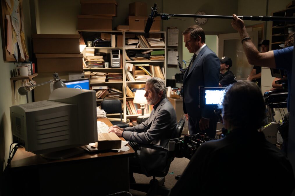 Gary Cole as Alden Parker, Michael Weatherly as Tony DiNozzo — 'NCIS' Season 24 Premiere