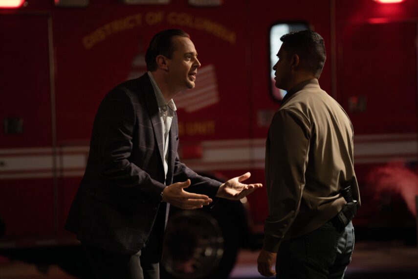 Sean Murray as Timothy McGee, Wilmer Valderrama as Nicholas Torres &mdash; 'NCIS' Season 24 Premiere
