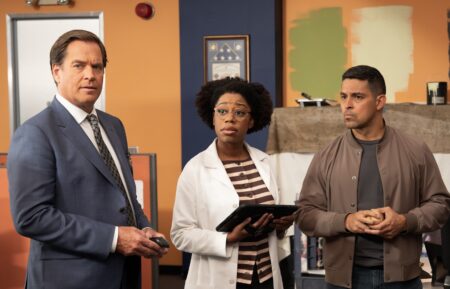 Michael Weatherly as Tony DiNozzo, Diona Reasonover as Kasie Hines, Wilmer Valderrama as Nicholas Torres — 'NCIS' Season 24 Premiere