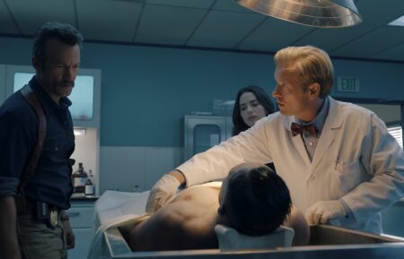 Kyle Schmid as Franks, Mariel Molino as Lala, and Adam Campbell as Ducky — 'NCIS: Origins' Season 3 Episode 3 "Return of the Mack"