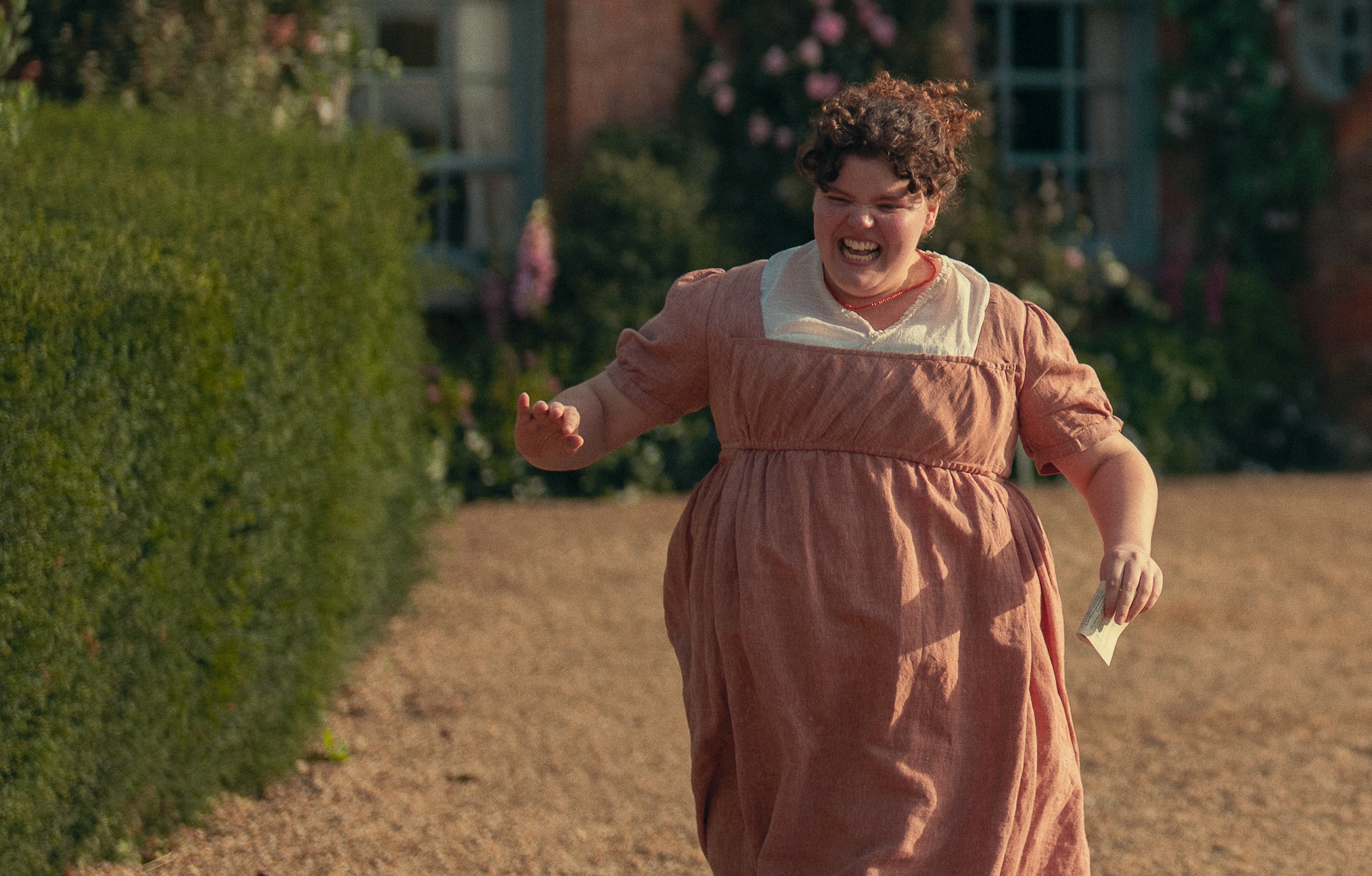 Hollie Avery as Kitty Bennet in 'Pride and Prejudice'
